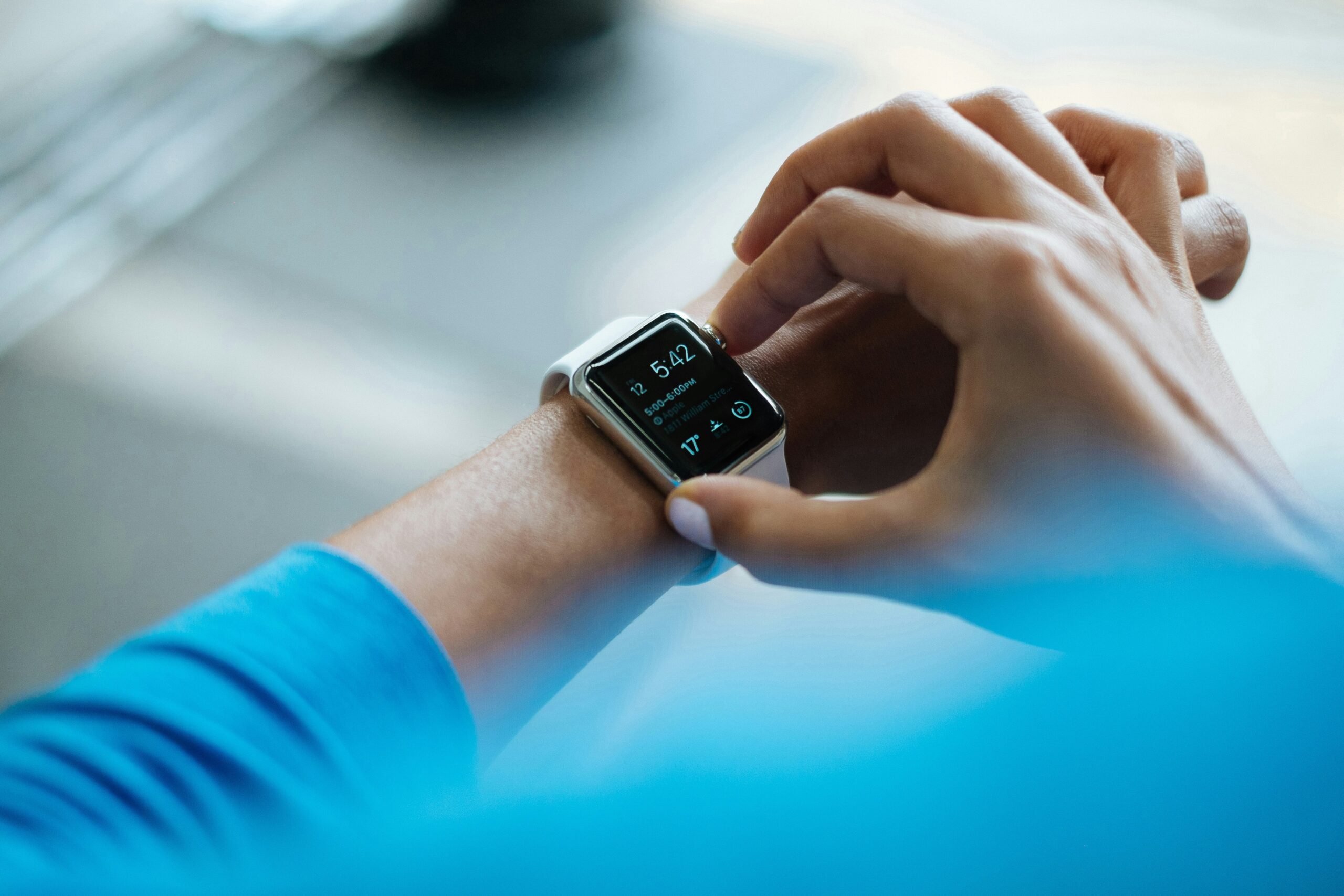 smartwatch deskflowing